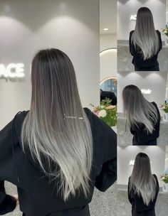 Cool Tone Light Brown Hair Balayage, Vanilla Balayage, Platinum Silver Hair, Hair Stail, Best Haircuts For Women, Balayage Straight, Natural Hair Haircuts, Hair Color Underneath, Ash Hair Color