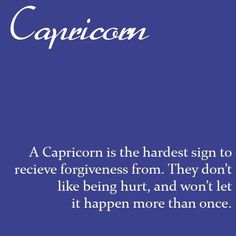 About Capricorn, Scorpio And Capricorn