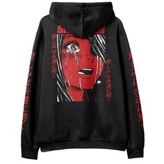 Black Hoodie Sweater For Outdoor, Casual Hooded Sweats With Graphic Print, Black Oversized Sweater With Drawstring Hood, Leisure Hooded Fleece Sweatshirt, Hooded Fleece Sweatshirt For Leisure, Oversized Black Sweater With Drawstring Hood, Leisure Hooded Fleece Top, Leisure Fleece Hooded Sweatshirt, Fleece Hooded Sweatshirt For Leisure