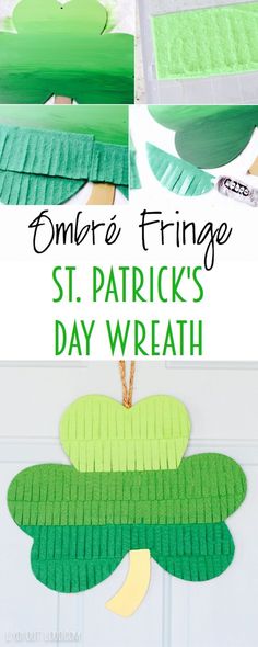 this st patrick's day craft is perfect for kids to make and do with paper plates