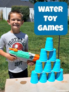 Water Games, Water Party, Backyard Games, Camping Games