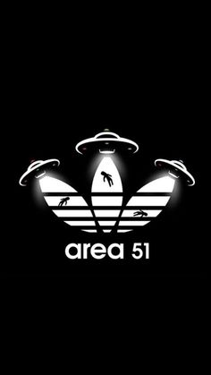 the adidas logo on a black background