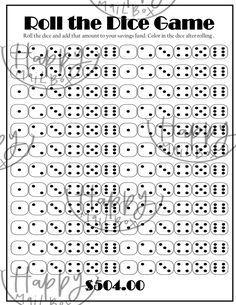 roll the dice game with numbers to 10