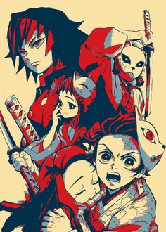 'Kimetsu no yaiba' Poster Print by Nikita Wolf | Displate Anime Wall Prints !!, Hxh Characters, Poster Anime, Anime Printables, Anime Poster, Art Anime, Print Artist