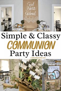 simple and classy common party ideas that are perfect for any celebration or special occasion