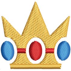 Mario Princess Crown digitized embroidery design Crown Embroidery Design, Crown Embroidery, Digitized Embroidery Designs, Halloween Magic, Princess Crown, Digital Embroidery, Hat Cap, Embroidery Design, Embroidery Designs