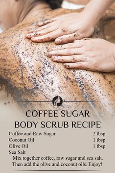 6 DIY Body Scrubs That Will Make Your Skin Glow - Infographic Body Scrubs Recipes, Scrubs Recipes, Sugar Body Scrub Recipe, Diy Body Scrubs, Easy Diy Body Scrub, Joululahjat Diy, Diy Body Scrub Recipes, Beautiful Glowing Skin, Body Scrub Recipe