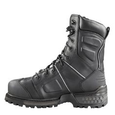 For an all encompassing year-round safety boot, MONSTER INT (MET) is equipped with slip-resistance features and anti-fatigue technology for shock absorption and energy return. Work in confidence with a series that is CSA/ASTM approved and ESR/EH rated. Adventurer's Guild, Outdoor Performance, Hunting Boots, Safety Boots, Armor Concept, Brown Leather Boots, Unisex Fashion, Trekking, Boots Men