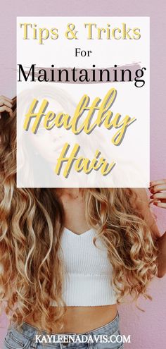 Not quite sure what's got your hair all limp, lifeless and dull? Check out these tips on how to keep your hair healthy! This is perfect for long hair, short hair, shoulder length hair, etc. #haircare #healthyhairtips #hairtips #healthyhair #healthyhairtipsandtricks "Tips and tricks on maintaining healthy hair" Short Hair Shoulder Length, Best Hair Ties, Curly Hair Care Routine, Hair Growth Secrets, Hair Regrowth Treatments