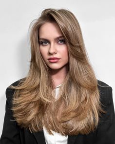 30 Dark Blonde Hair Colors Giving Quiet Luxury In 2024 Ombre Hair Dark Blonde, Walnut Blonde Hair, Natural Dark Blonde Highlights, Quiet Luxury Blonde Hair, Blonde Highlights That Grow Out Well, Light Autumn Hair Color, Russian Hair Color, Healthy Blonde Hair Color, Natural Dark Blonde Hair Color