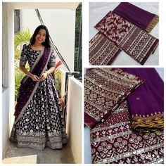 *New arrivals*

*Half Saree Now In Trend we believe in Quality 100% pure qaulity same as video*

*lehengas*

😍Pure Silk Zari weaving lehanga with  border heavy embroidery sequence work  and blouse also heavy embroidery sequence work pure silk febric!!

*Lehanga : 3 meters* 

*Blouse : 0.90 meter approx*

*Voni : 2.20 meter pure silk with embroidery cut work*

*🥳+ship*

Ready Stock 
100% pure quality 
🥰🥰🥰🥰🥰🥰🥰🥰🥰

*NOTE-be aware  copy products*
••Studio