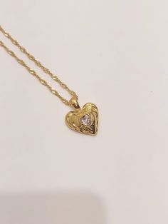 18K Gold Plated over Stainless Steel Zircon Pendant Hypoallergenic/ Waterproof  Length : 40.5+5cm ( around 16 inch / 18inch) Pendant Size: around 1 inch  These love heart charms are perfectly hung on a dainty chain shiny necklace. Perfect to wear it alone or layer it with your favorite necklaces. Tarnish Resistant Heart Cut Necklace For Gift, Tarnish Resistant Heart Cut Heart Necklace For Gift, Heart Cut Tarnish Resistant Necklace For Gift, Tarnish Resistant Heart Pendant Necklace For Mother's Day, Tarnish Resistant Heart Necklace For Mother's Day, Valentine's Day Double Heart Tarnish Resistant Necklace, Heart-shaped Tarnish Resistant Necklace For Valentine's Day, Tarnish Resistant Heart Pendant Necklace For Anniversary, Valentine's Day Heart Necklace, Tarnish Resistant