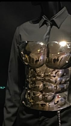 Breast Plate, Queer Fashion, Silver Top, Mens Outfit Inspiration, Futuristic Fashion, Looks Street Style, Ex Machina, Mode Inspo, Mode Inspiration