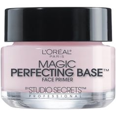 L'Oreal Paris Studio Secrets Professional Magic Perfecting Base Face Primer, Discover the secret to perfect skin texture. Magic Perfecting Base Primer instantly smoothies skin for a lasting look. The silky, lightweight formula glides onto skin and minimizes the look of pores and fine lines. The results a unified matte finish that's flawless. Can be worn alone or under foundation to create an even canvas. Suitable for all skin types. Dermatologist tested. Non-comedogenic. Size: 0.5 fl oz.  Color: Makeup Artist Tutorial, Too Faced Primer, Drugstore Primer, Retinol Moisturizer, Best Primer, Foundation Primer, Anti Aging Moisturizer, Contour Makeup, Makeup Primer