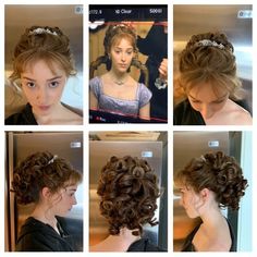 Daphne Hairstyle, Victorian Era Hairstyles, Bridgerton Hair, Hairstyles Elegant, Daphne Bridgerton, Historical Hairstyles, Halloween Hairstyles, Hair Raising, Halloween Hair