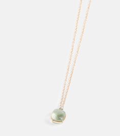 Find POMELLATO Nudo 18kt Gold Necklace With Prasiolite And Diamonds on Editorialist. Material: 18kt rose gold, 18kt white gold. Made in Italy. Stone I: prasiolite. Stone II: diamonds. Closure: lobster-clasp fastening. Designer color name: Prasiolite. Pomellato Jewelry, Gold Necklace Price, Green Stone Necklace, Onyx Necklace, Gold Diamond Necklace, White Gold Necklaces, Diamonds And Gold, Station Necklace, Green Necklace