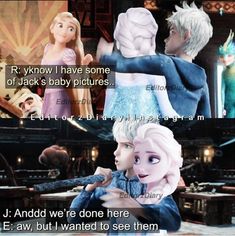 an image of frozen princess and prince in the background with text that reads, i am not