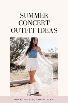 Summer is the perfect time for concerts and festivals which means you need something to wear! If you are looking for the perfect summer concert ideas, let me show you some of my favorites! Rhinestones and fringe are big, cowboy boots and hats and country chic are all the rage. Check out the blog for more and don't miss the discount code! 😉