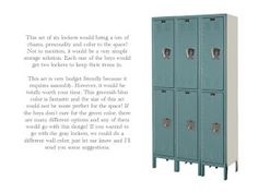 an image of a four door locker with the caption'this is one of our favorite things to ever see