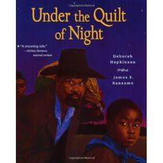 the book cover for under the quilt of night