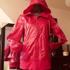 New Without Tag. I Removed The Tag But Never Worn This Jacket. Fully Lined, Full Zip, Higher Collar, Hood With Draw Cord, Rib Trim, Rib Cuff With Thumb Hole, Lightweight, Quick Dry, & Water Resistant. Style: Lorna Jane Active Luminosity Lj Excel Color: Raspberry Pearlescent Please Refer To Pictures For Additional Details Or Ask Questions. Reasonable Offers Welcome. Bundle With Other Items For Additional Discount. No To Trades Or Any Other Transactions Other Than Poshmark. #0074 Red Stretch Outerwear For Spring, Fitted Hooded Windbreaker For Spring, Pink Long Sleeve Nylon Hooded Jacket, Pink Long Sleeve Windbreaker With Pockets, Pink Hooded Jacket With Zipper Closure, Orange Long Sleeve Nylon Windbreaker, Pink Double-lined Hood Sports Outerwear, Lorna Jane, Shiny Clothes