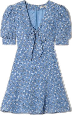 Alessandra Rich, Rich Women, Silk Crepe, Net A Porter, Silk Printing, Women Collection, Blue Dresses, Porter, Floral Prints