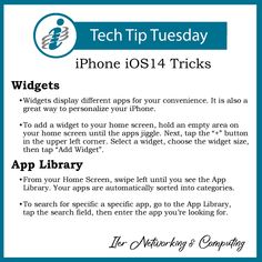 the tech tip tuesday phone 1011 tricks for iphone and webinators, including widgets