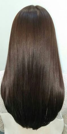 rounded haircut Straight Hair Tips, Long Length Haircuts, One Length Haircuts, One Length Hair, Haircut Women, Hair Color Light Brown, Haircuts Straight Hair, Long Layered Hair