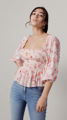 Pretty summer blouses that allow you to shine. Shop TOBI clothing in the trendiest styles. Tulle Sleeves, Summer Blouses, Faux Leather Skirt, Wardrobe Style, Summer Outfits Women