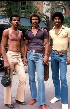 70s Black Fashion, 80s Men Fashion, 70s Outfits Men, 70s Fashion Men, 70s Mens Fashion, Genderqueer Fashion, 80s Fashion Men, 70s Inspired Outfits, Fashion Through The Decades