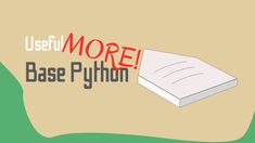 a book with the words userful more base python