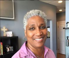 low maintenance natural hairstyles for black females African Natural Hairstyles, New Natural Hairstyles, Hair Black Women, Grey Curly Hair, Gorgeous Gray Hair, Natural Hair Short Cuts, Grey Hair Inspiration, Beautiful Gray Hair, Silver Grey Hair