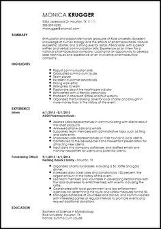 a professional resume with no work experience