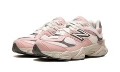 9060 GS GC9060EA Classic Pink Sneakers For Streetwear, New Balance Kids, Stadium Goods, Pink Rose, Pink Roses, New Balance, Size 7, Street Wear, Collage