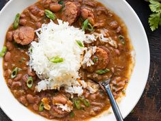 Beans And Rice Crockpot, Red Beans And Rice Crockpot, Cajun Red Beans And Rice Recipe, Cajun Red Beans And Rice, Red Beans And Rice Recipe Crockpot, Cajun Red Beans, Turkey Gumbo, Red Beans And Rice Recipe Easy, Air Fryer Recipes Salmon