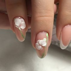 Wedding Day Nails, Unghie Nail Art, Confetti Nails, 3d Flower Nails, Beauty Hacks Nails, Nails 3d, Asian Nails, Gel Nail Art Designs