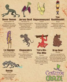 an old poster with different types of animals and their names in english, spanish, and french