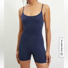 Nwt Pacsun Navy Workout Romper. Size Medium. Didn’t Fit Me Quite Right And I Missed The Return Window. Is Missing The Insert Pads Though. Unstretched Measurements: Armpit To Armpit 14” Waist 14” Inseam 4” Blue Athleisure Bodysuit For Summer, Blue Athleisure Jumpsuits And Rompers For Summer, Blue Casual Jumpsuits And Rompers For Workout, Workout Romper, Navy Workout, Pacsun Pants, I Missed, Pacsun, Pant Jumpsuit