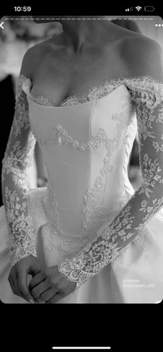 Lace Arms Wedding Dress, Wedding Dresses For Italy, Vintage Elegant Wedding Dress, V Corset Wedding Dress, Drop Waist Wedding Dress Ball Gown, Corset Style Wedding Dress, Bella Swan Wedding Dress, Feminine Wedding Dress, Dramatic Wedding Dress