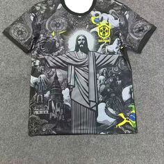 a t - shirt with the image of jesus on it