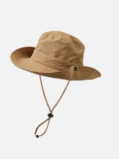 1pc Outdoor Sun Hat For Baby Boys & Girls With Quick-Dry Fabric. Spring/Summer Styles Includes Fishing Hat, Western Cowboy Hat With Rolled Brim And Button, Mountaineering Hat, Hiking Hat, Camping Hat. Large Brim For Sun Protection With Colored Windproof Rope(Random Color). Khaki    Polyester  Bucket Hat   Kids Accessories, size features are:Bust: ,Length: ,Sleeve Length: Explorer Hat, Lakers Hat, Camping Hat, Girls Sun Hat, Hiking Hat, Safari Hat, Chapeau Cowboy, Boy Fishing, Baby Boy Hats