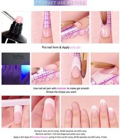 Gel Nail Removal, Nagel Tips, Nail Pops, Polygel Nails, Nail Forms, Gel Nail Designs