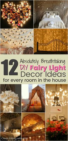 twelve diy fairy light decor ideas for every room in the house