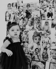 Black And White Photo Backdrop, Fairy First Birthday Photo Shoot, Black And White First Birthday, Black And White 1st Birthday, Toddler Photoshoot Ideas, First Birthday Photo Shoot Ideas, Happy 1st Birthday Wishes, Cute Party Decorations, First Birthday Shoot