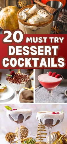 Dessert Cocktails