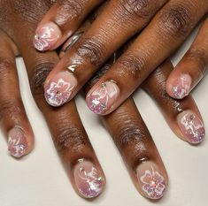 Natural Gel Nails, Glow Nails, Soft Nails, Nail Patterns, Nail Jewelry, Birthday Nails, Types Of Nails, Dream Nails