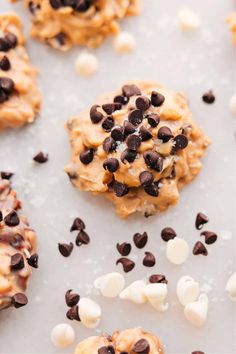 cookies with chocolate chips and marshmallows on top