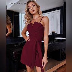 Maroon Red Dress- Never Worn Small Maroon Red, Red Dress, Full Service, Womens Sizes, Fast Delivery, Mini Dress, Womens Dresses, Red, Dresses