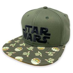 * Star Wars Mandalorian Baby Yoda Men's Hat * Front Embroidery * Graphic Print Detail On Bill * Rear Snapback Closure * Inner Moisture Sweatband * 100% Cotton * Officially Licensed Disney Star Wars * Imported Pokemon Hat, Dancesport Dresses, Grateful Dead Dancing Bears, Star Wars Mandalorian, Disney Hats, Black Sisters, Star Wars Men, Boy Baby Shower Themes, Halloween Hats