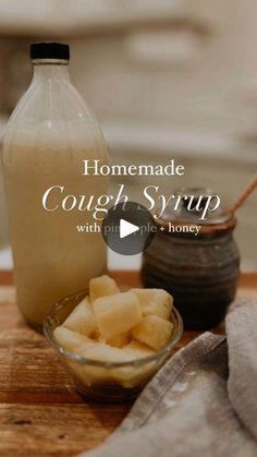 Honey For Cough, Cough Syrup Recipe, Homemade Cough Syrup, Best Cough Remedy, Homemade Cough Remedies, Cough Medicine, Homemade Syrup, Home Remedy For Cough, Cold Sores Remedies